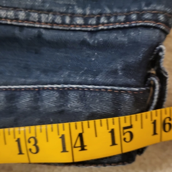 Vintage Diesel Y2K Only The Brave Mens Straight Leg Jeans Snap Button Fly 33x30 - Picture 8 of 14